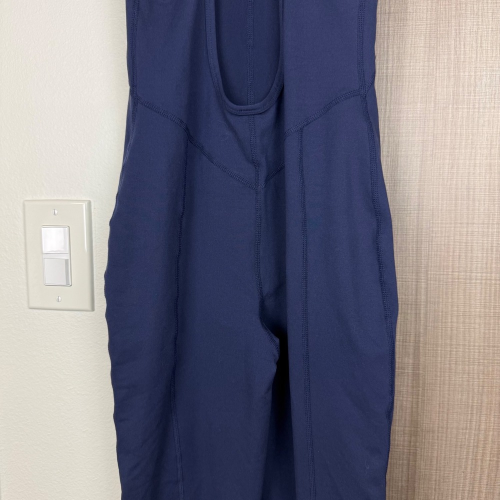 Free People FP Movement Navy Side to Side Performance Jumpsuit - Picture 9 of 12